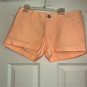 Lilly Pulitzer The Walsh Short Melon Glow Orange Womens 00